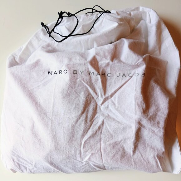 GUC Marc By Marc Jacobs Faux Leather Autumn Orange Shoulder Bag - Picture 7 of 9